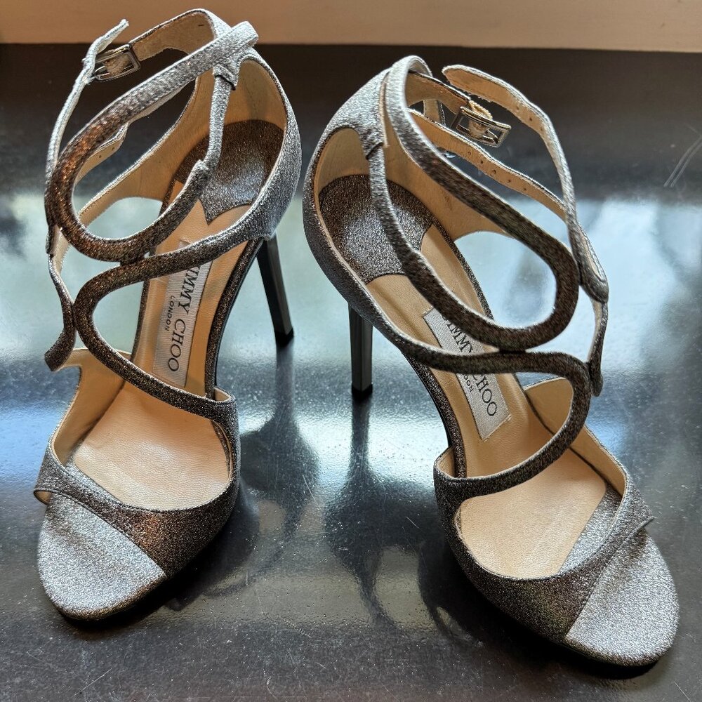 Jimmy Choo high heel shoes